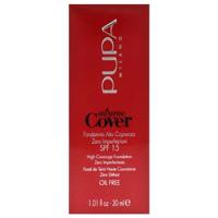 PUPA Extreme Cover High Coverage Foundation SPF15 Deep Gold 30ml - thumbnail