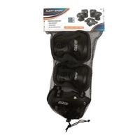 Alert Sport Beschermset M 3-delig Zwart - thumbnail