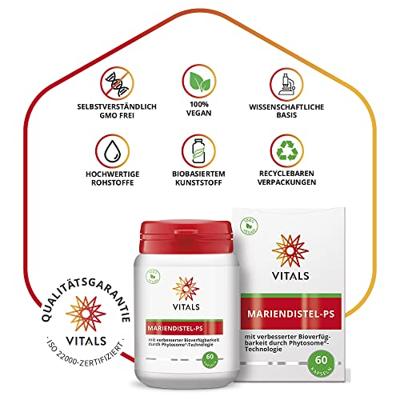 Vitals Mariadistel-PS Capsules - thumbnail