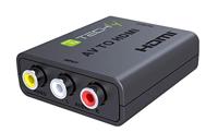 TECHLY 108491 AV-converter 3 RCA naar HDMI zwart - thumbnail