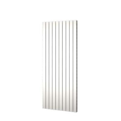 Plieger Designradiator Cavallino Retto Dubbel 1936 Watt Middenaansluiting 180x75,4 cm Pearl Grey