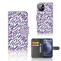 Apple iPhone 12 Mini | Telefoon Hoesje | Feathers Color - thumbnail