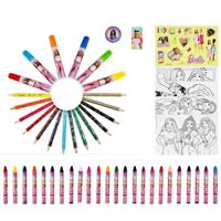 Barbie Kleurkoffer 51-delig - thumbnail