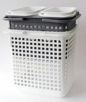 Hachiman Cestino Basket L - Wit - thumbnail