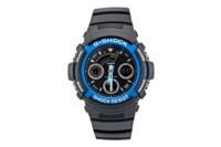 Casio G-Shock Resist 46 mm Zwart- Blauw | AW-591-2A - thumbnail