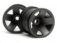 Type f5 truck wheel (front/black) - thumbnail