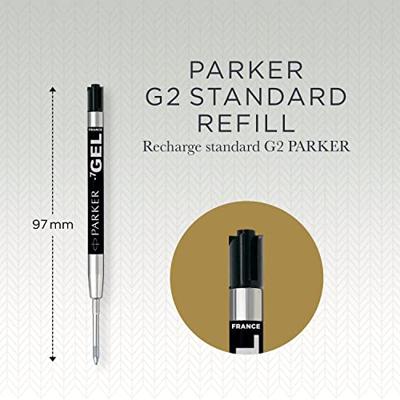 Gelpenvulling Parker Quink zwart medium - thumbnail