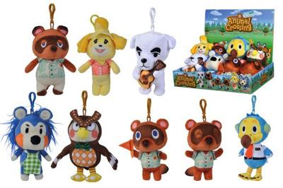 Animal Crossing Plush Keychains Residents 15 cm Assortment (12)