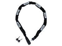 Abus citychain 6800/110 zwart - 5mm dik - sleutelslot - thumbnail
