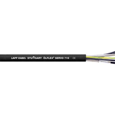 LAPP ÖLFLEX® SERVO 719 Servokabel 4 G 1.5 mm² + 2 x 2.5 mm² Zwart 1020072/500 500 m