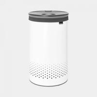 Brabantia wasbox 60 liter kunststof deksel white - thumbnail