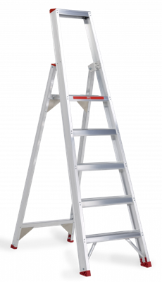 Altrex Sierra enkel oploopbare trap SEO 4-treeds - 194304 Altrex Sierra enkel oploopbare trap SEO 4-treeds - 194304