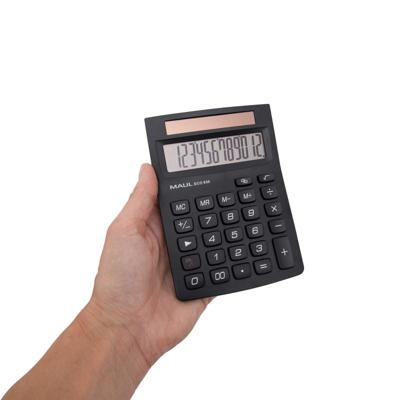 Maul ECO 650 Zakrekenmachine Zwart Aantal displayposities: 12 werkt op zonne-energie (b x h x d) 104 x 146 x 33 mm Maul ECO 650 Zakrekenmachine Zwart Aantal displayposities: 12 werkt op zonne-energie (b x h x d) 104 x 146 x 33 mm