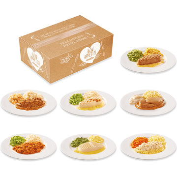 Apetito Maaltijdbox Fijn Gemalen met saus (IDDSI 5) Menu A bij Jumbo