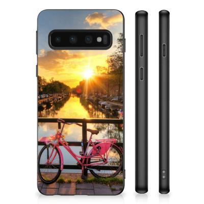 Samsung Galaxy S10 Silicone Hoesje Amsterdamse Grachten