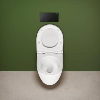 Geberit iCon Wandclosetset - 53x35cm - diepspoel - rimless - TurboFlush - KeraTect - softclose en quickrelease zitting - glans wit 503.045.00.8 - thumbnail