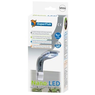Superfish Nano Led Wit - LED-verlichting voor Nano-aquaria tot 4mm, Energiezuinig 0,6W - thumbnail