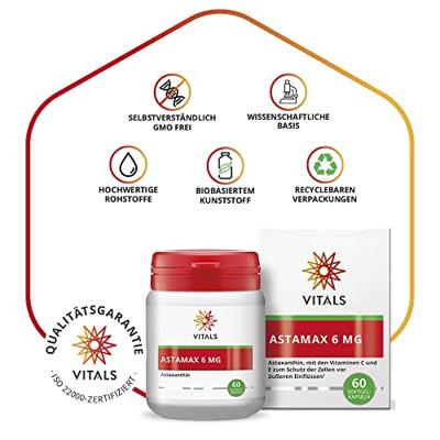 Vitals Astamax 6 mg 60 Softgels