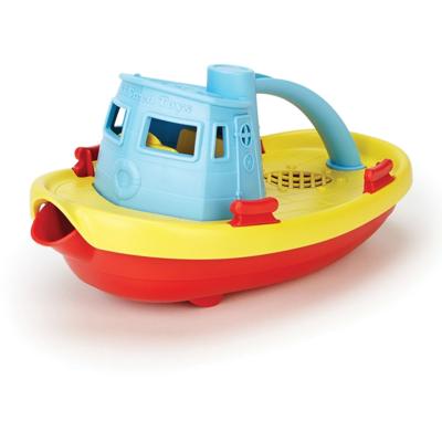 Green Toys sleepboot - blauw/geel