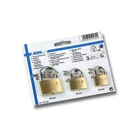 Meister Set Hangsloten 25+30+40Mm Ms - WU9515300 - thumbnail