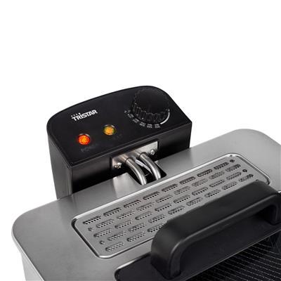 Tristar FR-6949 Friteuse met koudezone 5 l 2000 W Zilver (mat)