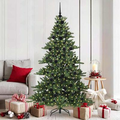 VidaXL Kunstmatige inklapbare kerstboom groen 180 cm pvc en staal