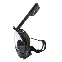 SportX Snorkelmasker volgelaat maat S/M zwart 2000016 - thumbnail