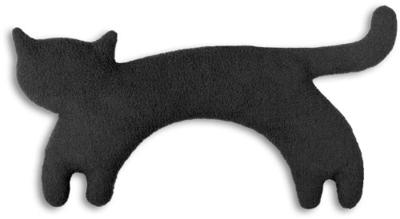 Leschi Verwarmingskussen Minina kat L - chocolade