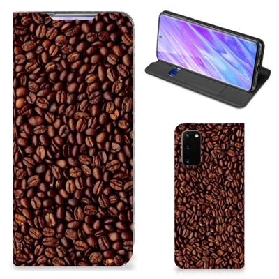 Samsung Galaxy S20 | Flip Style Cover | Koffiebonen