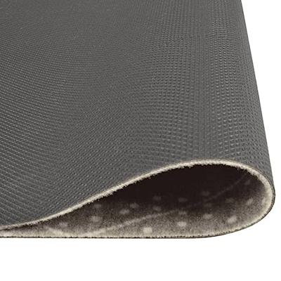 VidaXL Keukenmat wasbaar geruit 45x150 cm fluweel