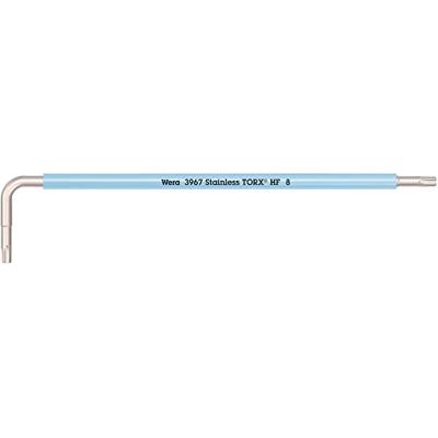 Wera 3967 SXL HF TORX® Stiftsleutel Multicolour met vasthoudfunctie, lang, RVS, TX 8 x 90 mm - 05022680001