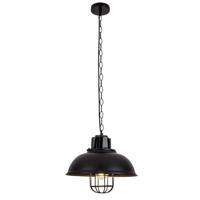 Homestyle Pro mk107-bb industriële hanglamp 33x26 cm zwart/metaal - thumbnail