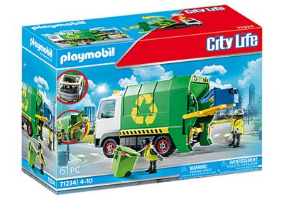 PLAYMOBIL City Life Recycling vrachtwagen 71234