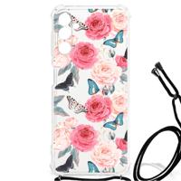 Samsung Galaxy A13 5G | A04s Case Butterfly Roses - thumbnail