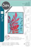Sizzix • cosmopolitan layered stencils a6 frond 4pcs - thumbnail