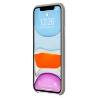 Valenta Leather Back Cover Snap Luxe Apple iPhone 11 Grey - thumbnail