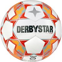 Derbystar Voetbal Stratos V23 S-Light 1044 wit oranje grijs - thumbnail