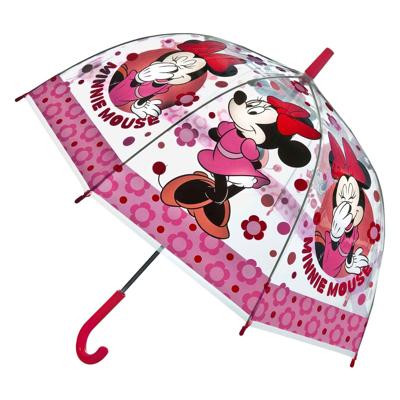 Undercover Transparante paraplu minnie mouse