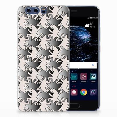 Huawei P10 Plus | TPU Hoesje | Salamander Grey
