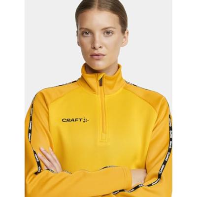 Craft 1912732 Squad 2.0 Half Zip W - Sweden Yellow/Golden - XS