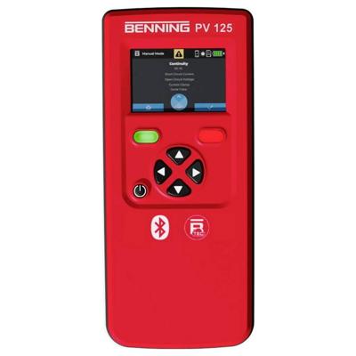 Benning PV 125 Fotovoltaïsche meter