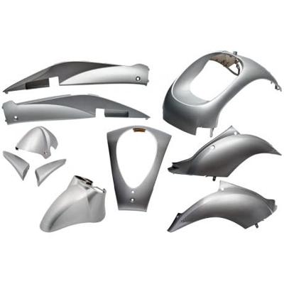 Edge plaatset mio 10 delig zilver metallic Edge plaatset mio 10 delig zilver metallic