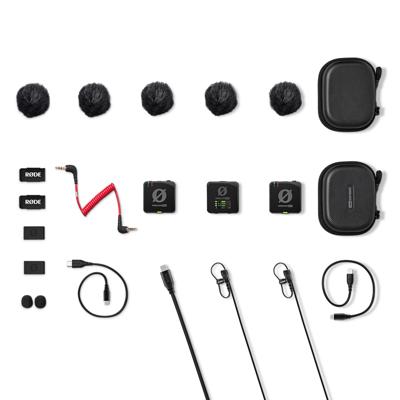 Draadloze microfoonset Rode Wireless PRO Zendmethode:Digitaal Incl. kabel, Incl. klem, Incl. tas, Incl. windkap Draadloze microfoonset Rode Wireless PRO Zendmethode:Digitaal Incl. kabel, Incl. klem, Incl. tas, Incl. windkap