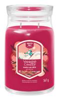 Yankee Candle santa on skis signature large jar - thumbnail