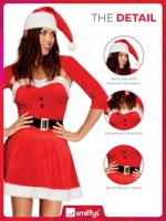 Sexy Kerstvrouw pakje - thumbnail