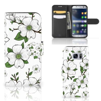 Samsung Galaxy S7 Hoesje Dogwood Flowers Samsung Galaxy S7 Hoesje Dogwood Flowers