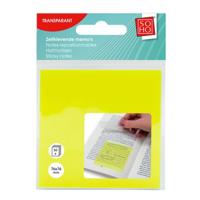 Sticky Notes 50 / 76x76mm Transparant - thumbnail