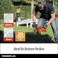 Dual Power Height Grootte POWDPG75320 Batterij - 20 V, inbegrepen batterij en oplader, 580 mm mes, 18 mm afwijking - thumbnail