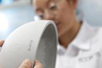 Ecopots Brussels Donkergrijs Ø25 x H12 cm - thumbnail