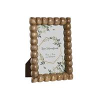 Fotolijsten Home ESPRIT Bruin Kristal Mangohout Natuurlijk Ballen Stads - thumbnail